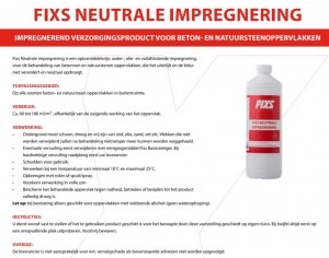 Fix Kleurverdiepende Antraciete Impregnering 1 Ltr. A. van Elk BV